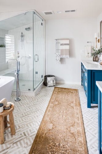 Designer Interview: Organic Modern Bathroom With A Calming Spa Like