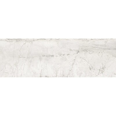 Romano White Honed Subway Marble Look Porcelánico 4x12