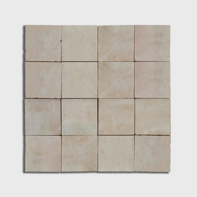 Gris Beige Glossy Zellige Zellige Flooring 2x6x3/8 Gray | Zellige | Tile 