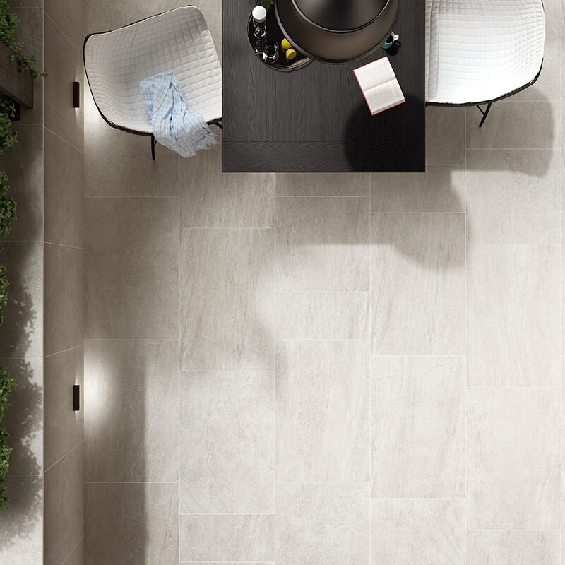 Snow Matte Porcelain Tile | 12x24x23/64 | Porcelain Flooring | White ...