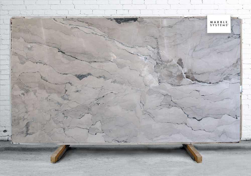 White Bolgheri Polished Marble Slab Random 1 1/4 – Marble Systems ...