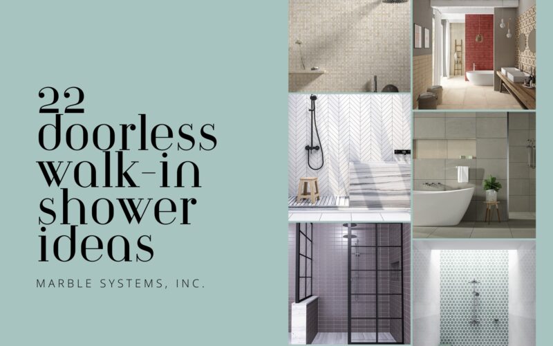 Pros & Cons of a Doorless Walk-In Shower